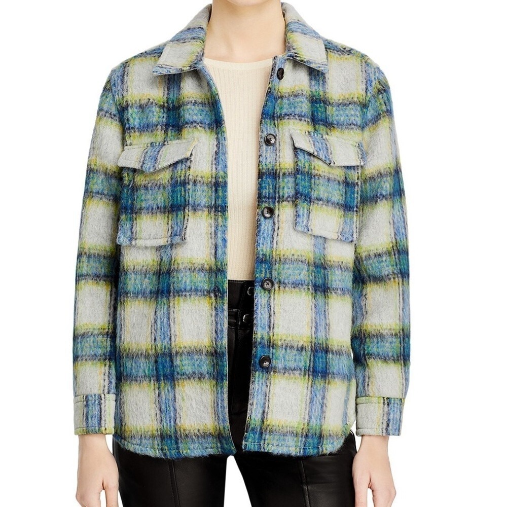 Rails 'Turner' Plaid Oversize Shirt Jacket Shacket - Size XL -Original MSRP $288